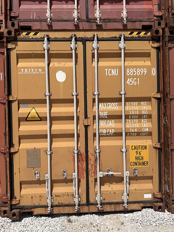 40ft High Cube - Used