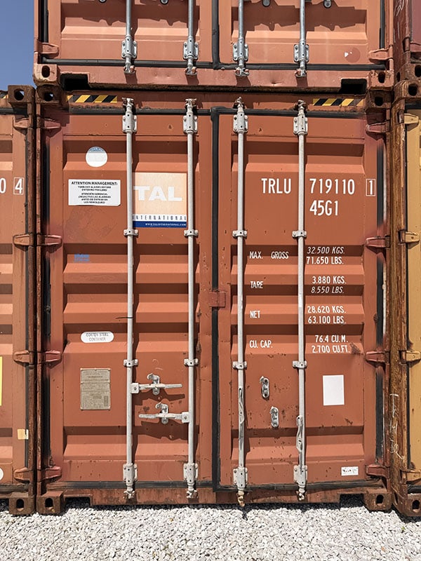 40ft High Cube - Used